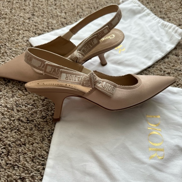 Dior sling back heels - Picture 1 of 2